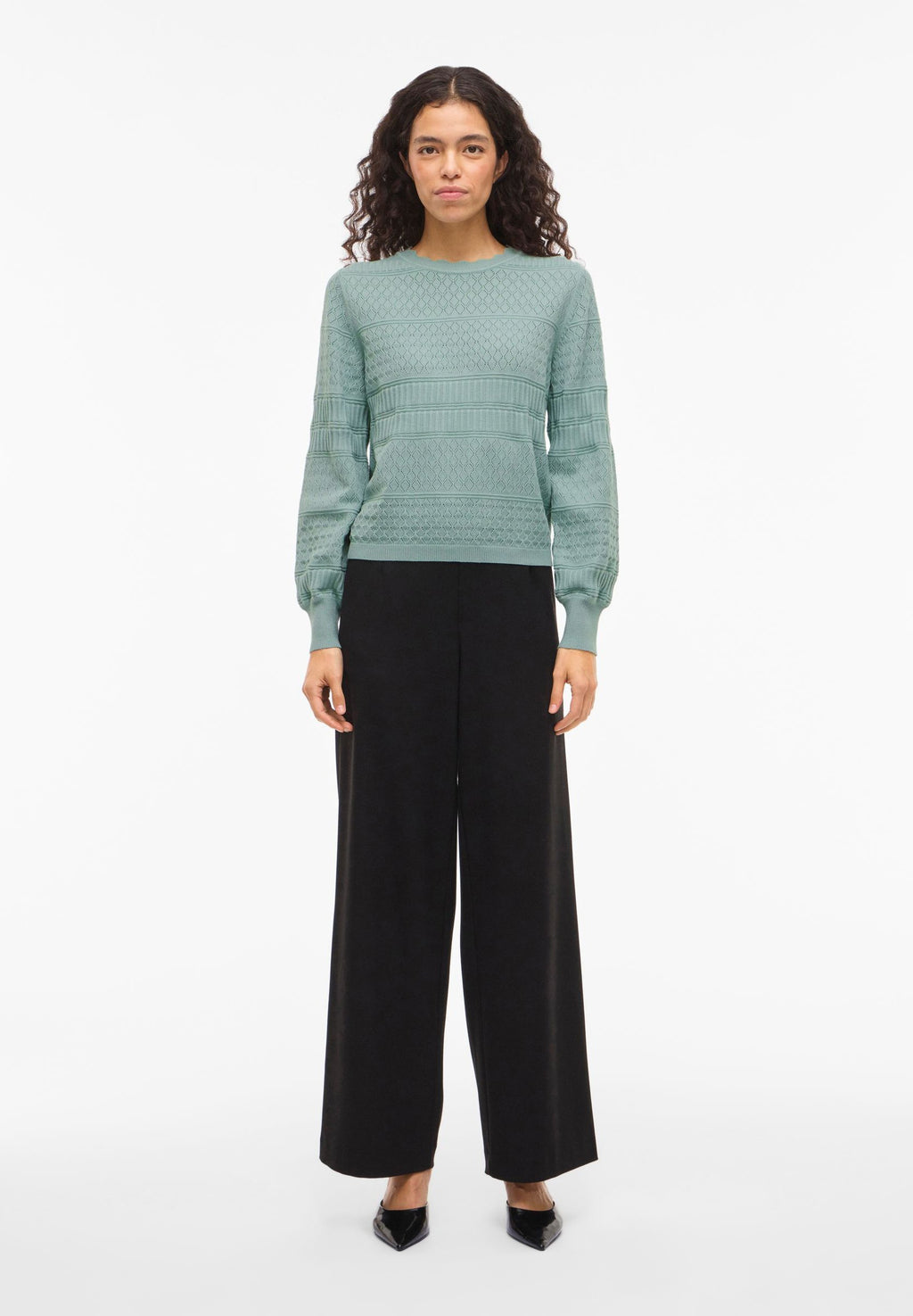 VILA Knitted VIMILOS Pointelle