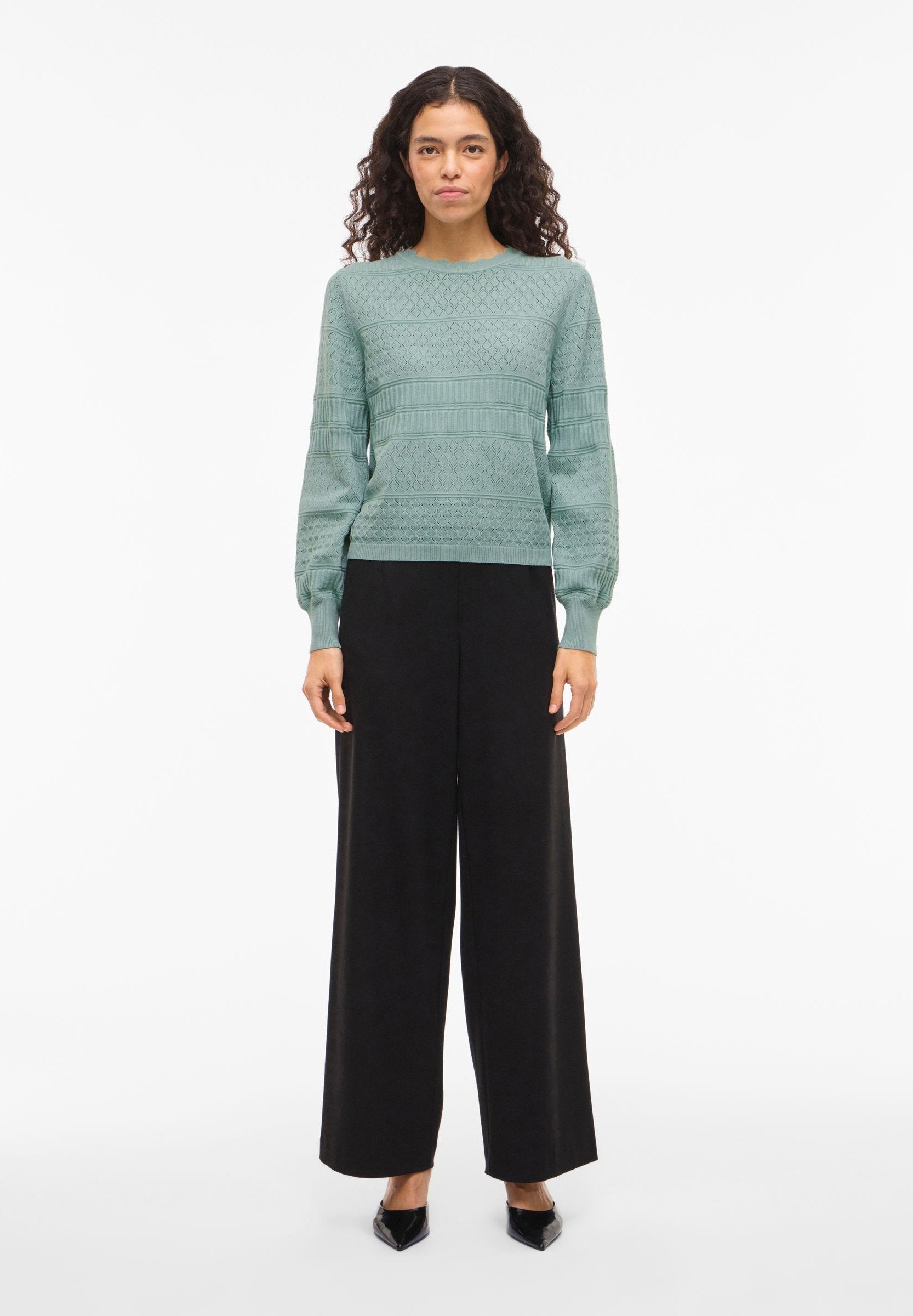 VILA Knitted VIMILOS Pointelle