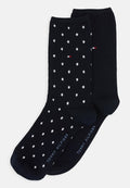 Tommy Hilfiger WOMEN SOCK 2 PACK - Socks - midnight blue