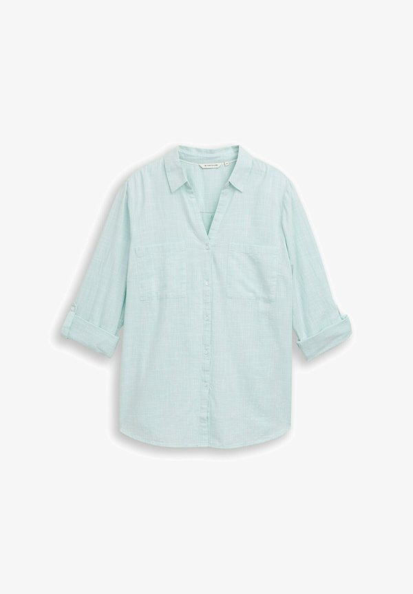TOM TAILOR Button-down blouse - new blue haze