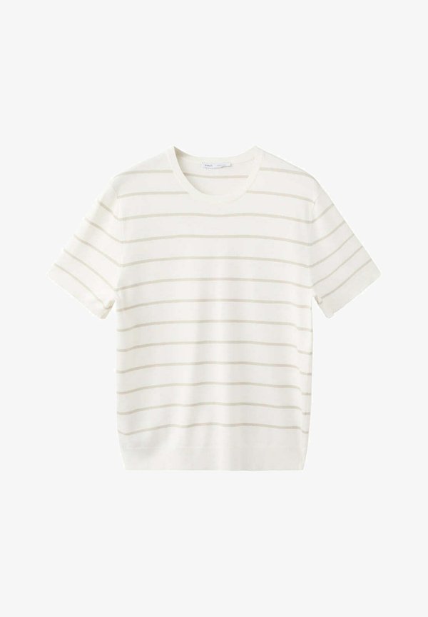 Mango ADULT - Print T-shirt - off-white