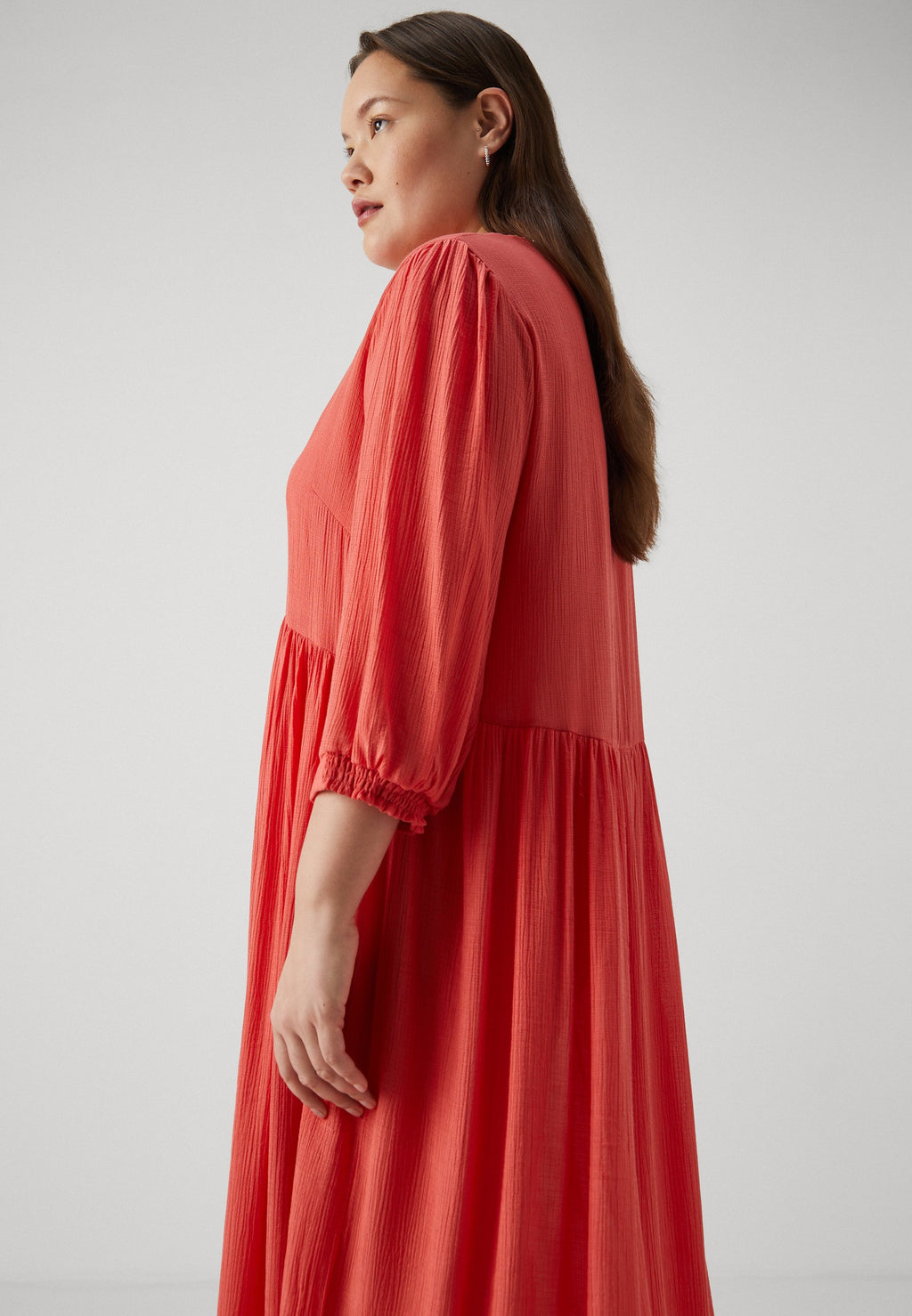 CARGEORGIA 3/4 MIDI DRESS Media 5