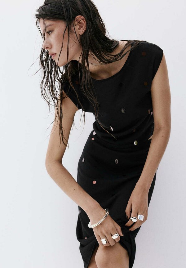 Mango ADULT - A-line skirt - black