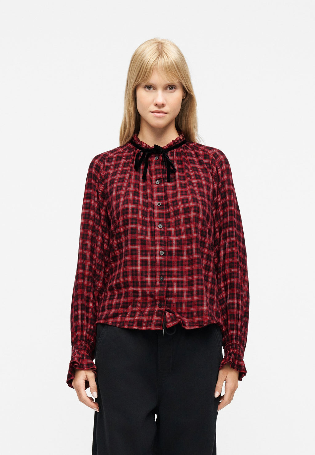 GAP RUFFLE TIE