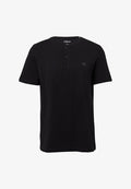 s.Oliver HENLEY - Basic T-shirt - schwarz