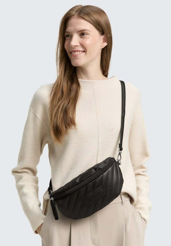 TOM TAILOR MIRELA BELT BAG - Cross body bag - schwarz black