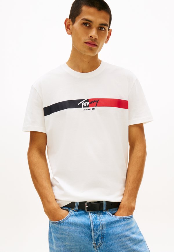 Tommy Jeans SIGNATURE LOGO JERSEY T-SHIRT