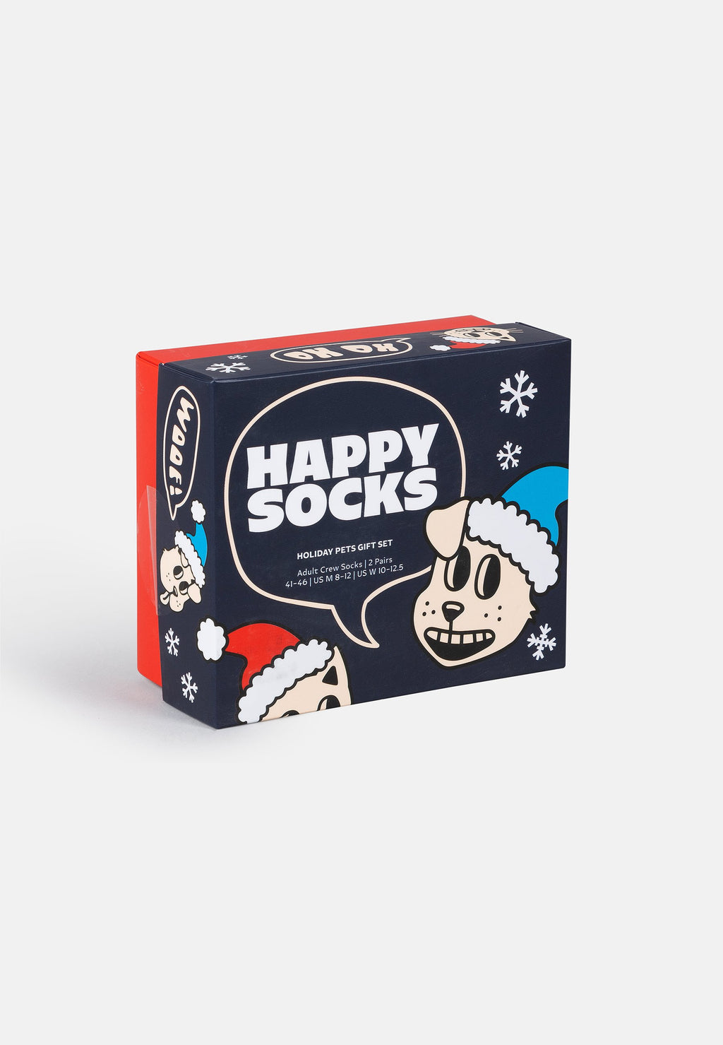 Happy Socks HOLIDAY CAT DOG GIFT UNISEX 2 PACK