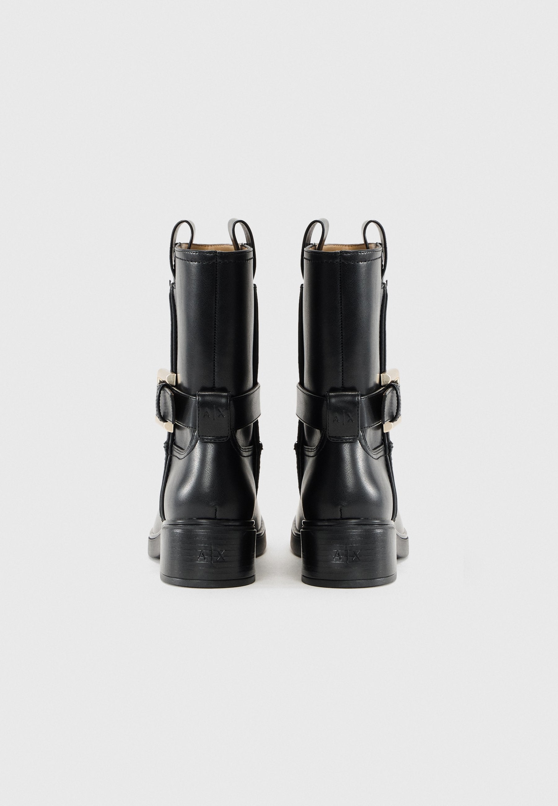 Armani Exchange Cowboy-/Bikerstiefelette Media 3