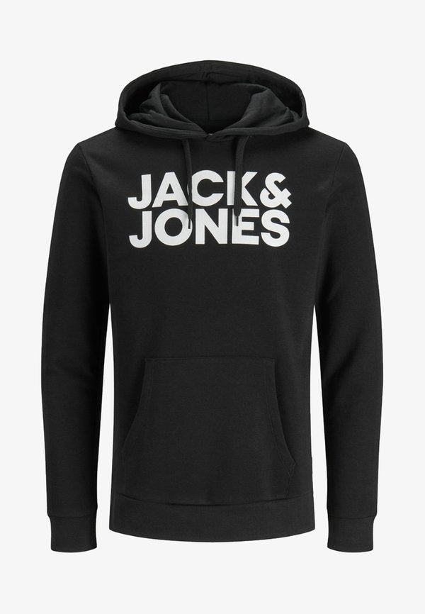 Jack & Jones JJECORP LOGO SWEAT HOOD NOOS - Hoodie - black