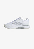 adidas Performance AVACOURT 3 CL - Clay court tennis shoes - cloud white   silver metallic   dash grey