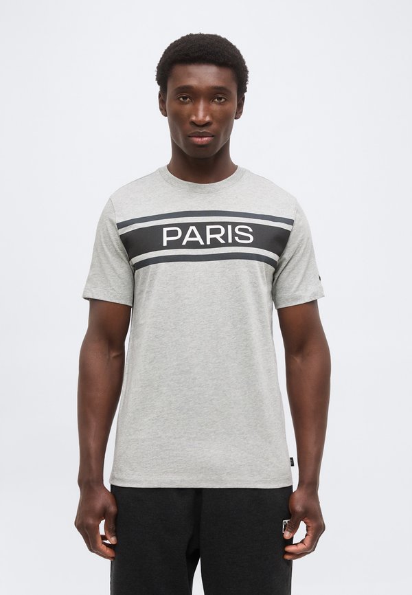 Nike Performance PARIS SAINT-GERMAIN PARIS TEE - Print T-shirt - grey heather