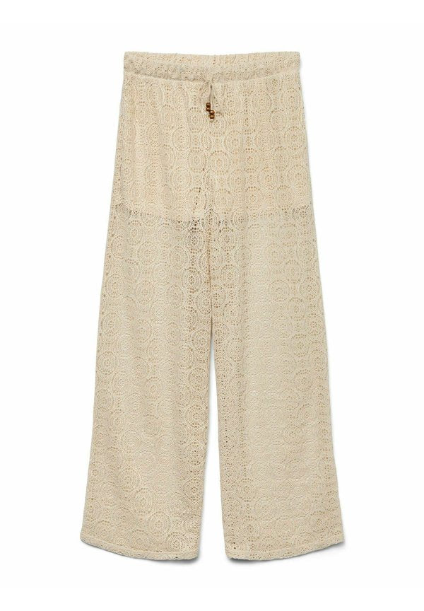 Vero Moda Curve Wide-leg VMCMAYA Mid waist - Trousers - birch