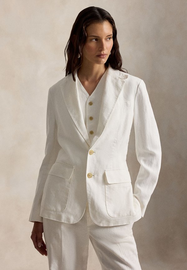 Polo Ralph Lauren SINGLE-BREASTED LINEN BLAZER