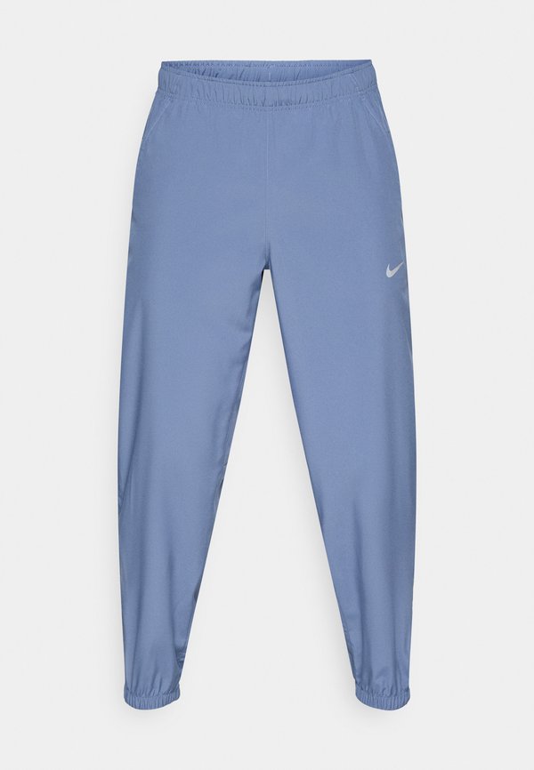 Nike Performance FORM - Tracksuit bottoms - diffused blue/black/reflective silver-coloured