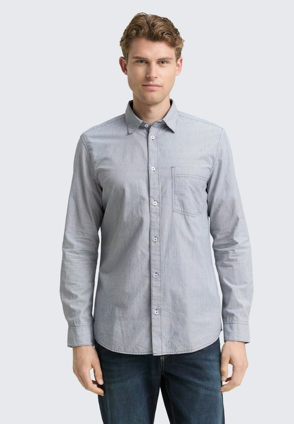 TOM TAILOR Shirt - blue stripe