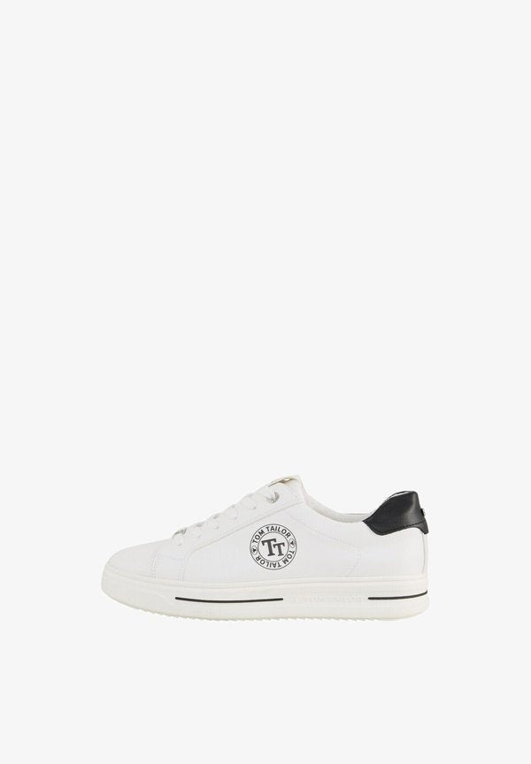 TOM TAILOR Trainers - white/black