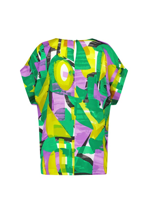 Samoon KURZARM MIT FARBENFROHEM PRINT