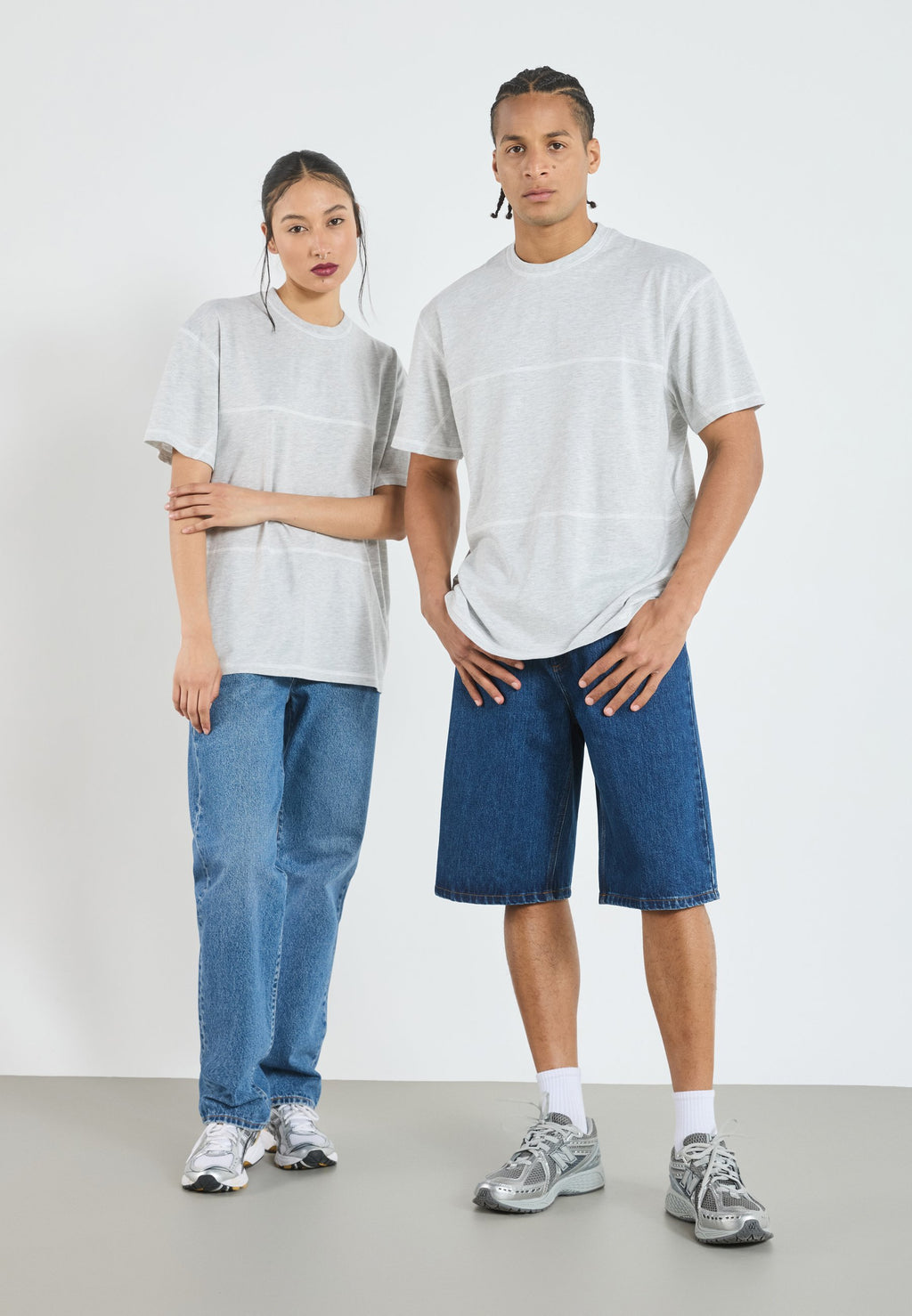 YOURTURN OVERSIZED FIT OVERLOCK STITCHING
