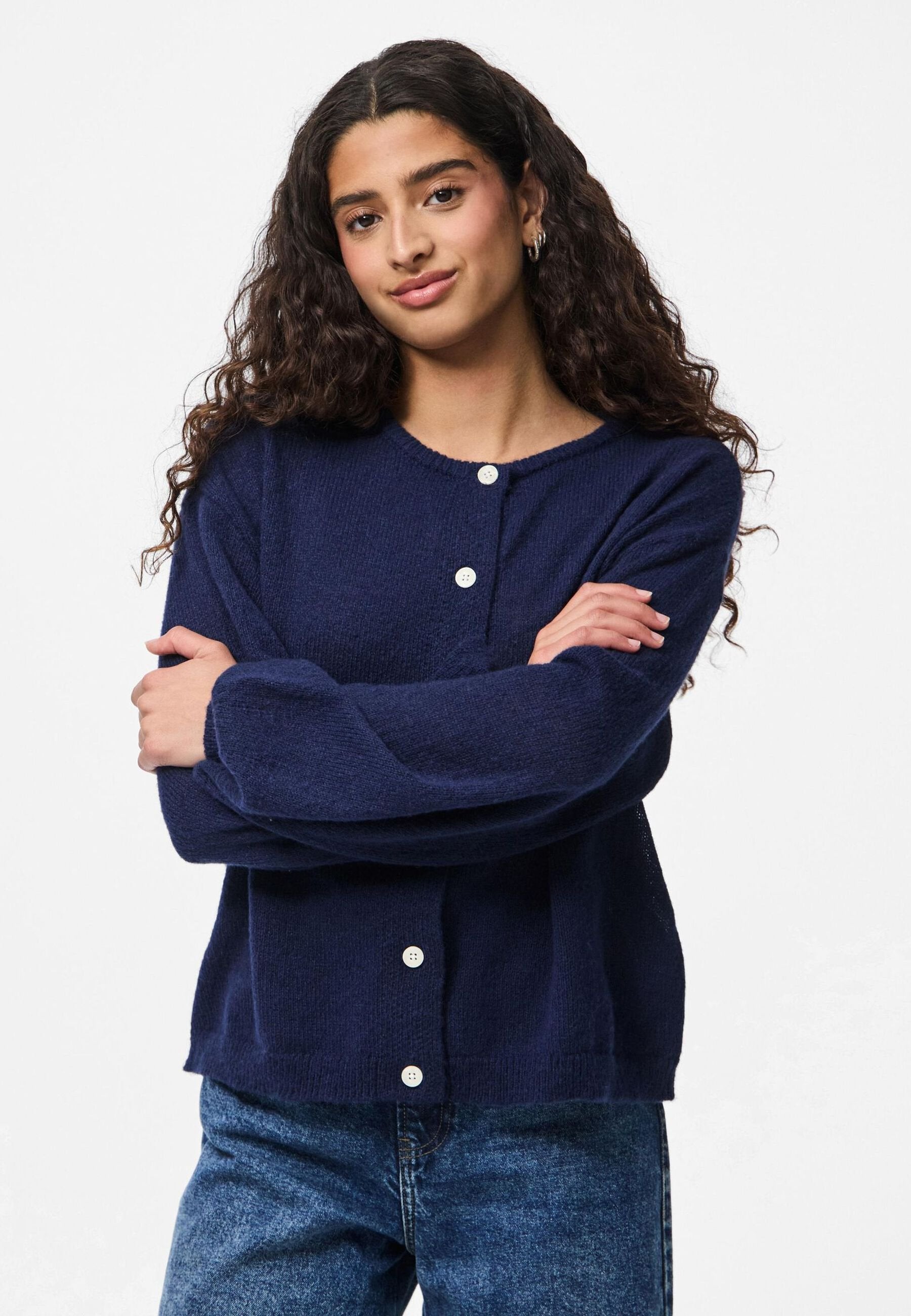 Pieces PCIDA LS O-NECK KNIT CARDIGAN NOOS BC