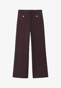 Mango Trousers - bordeaux