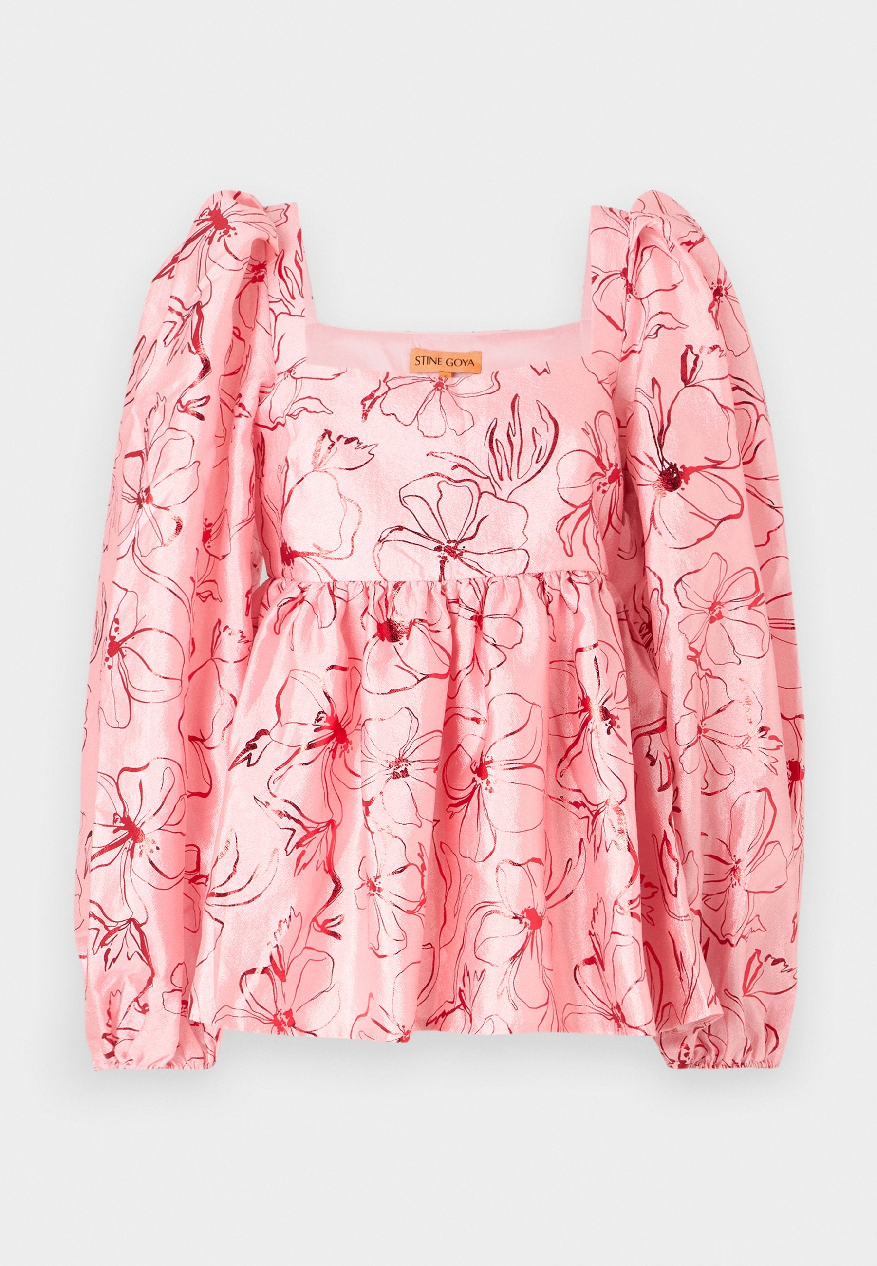 Stine Goya SQUARE NECK LONG SLEEVE