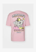 Jack & Jones JORTOAST TEE CREW NECK - Print T-shirt - pink nectar