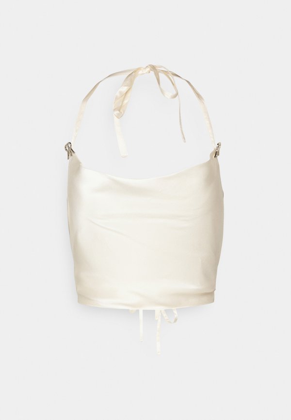 ROKH EMBLEM BUTTON DETAILED HALTER
