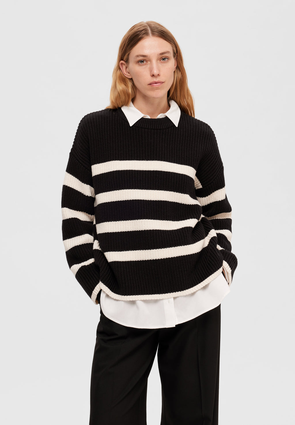 Selected SLFBLOOMIE O NECK