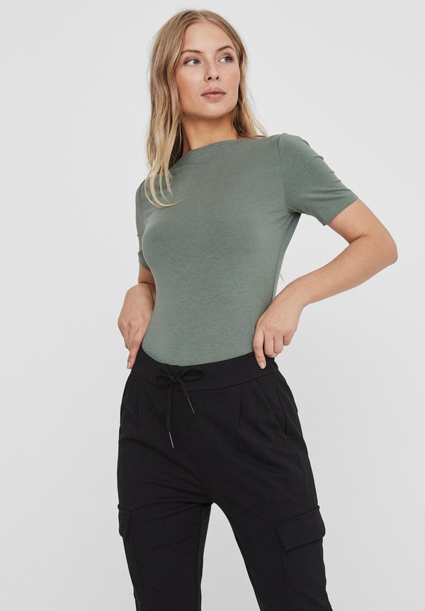 Vero Moda VMPANDA - Basic T-shirt - laurel wreath