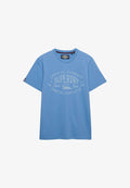 Superdry & Co SUPERDRY LO-FI DOCKSIDE T-SHIRT.. - Print T-shirt - blue yonder