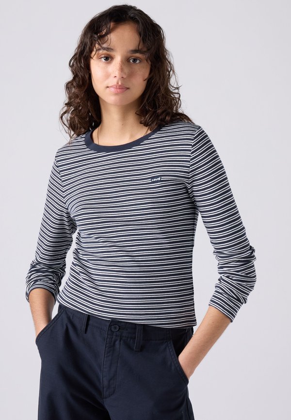 Levi's® ESSENTIAL TEE - Long sleeved top - mila stripe peacoat