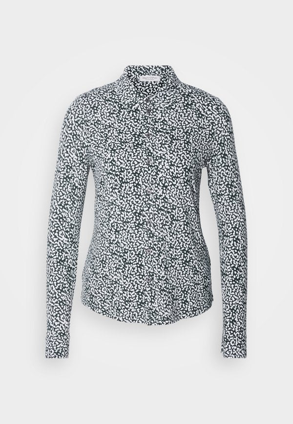 Marc O'Polo BLOUSE LONG SLEEVE COLLAR BUTTON PLACKET