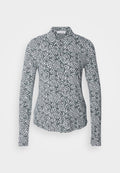 Marc O'Polo BLOUSE LONG SLEEVE COLLAR BUTTON PLACKET