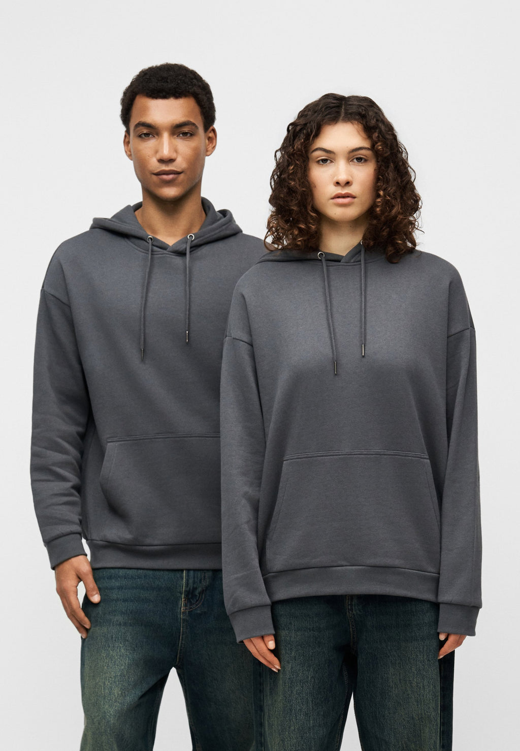 YOURTURN UNISEX 2 PACK RELAXED FIT HOODIE