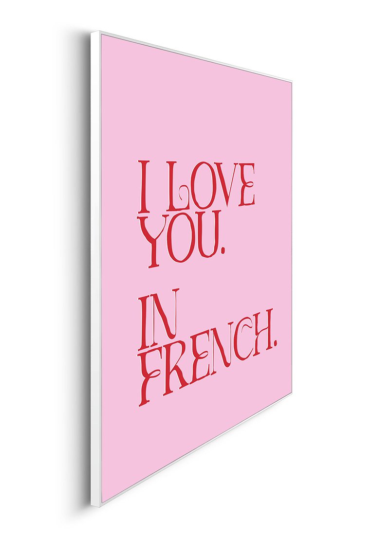 Orange Wallz LOVE YOU IN FRENCH