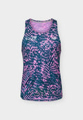 New Balance LONDON EDITION ATHLETICS PRINTED SINGLET - Top - pink heat