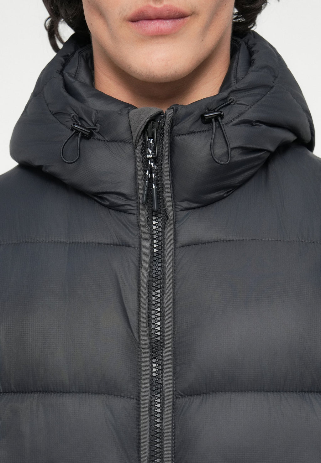 Abercrombie & Fitch AIRCLOUD HOODED PUFFER