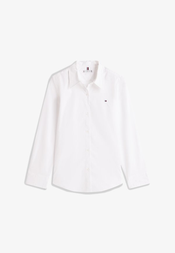 Tommy Hilfiger REGULAR CLASSIC SHIRT - Button-down blouse - optic white