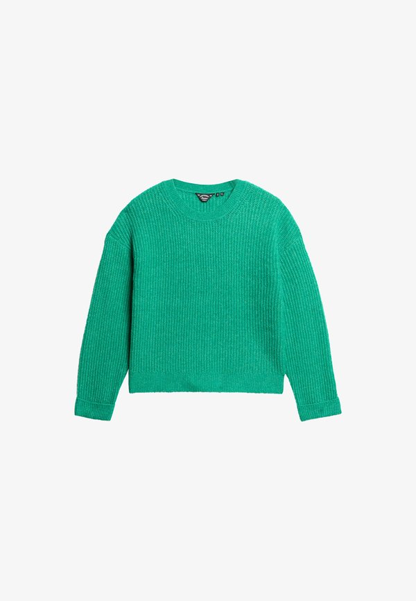Superdry & Co CREW NECK   - Jumper - drop kick green twist