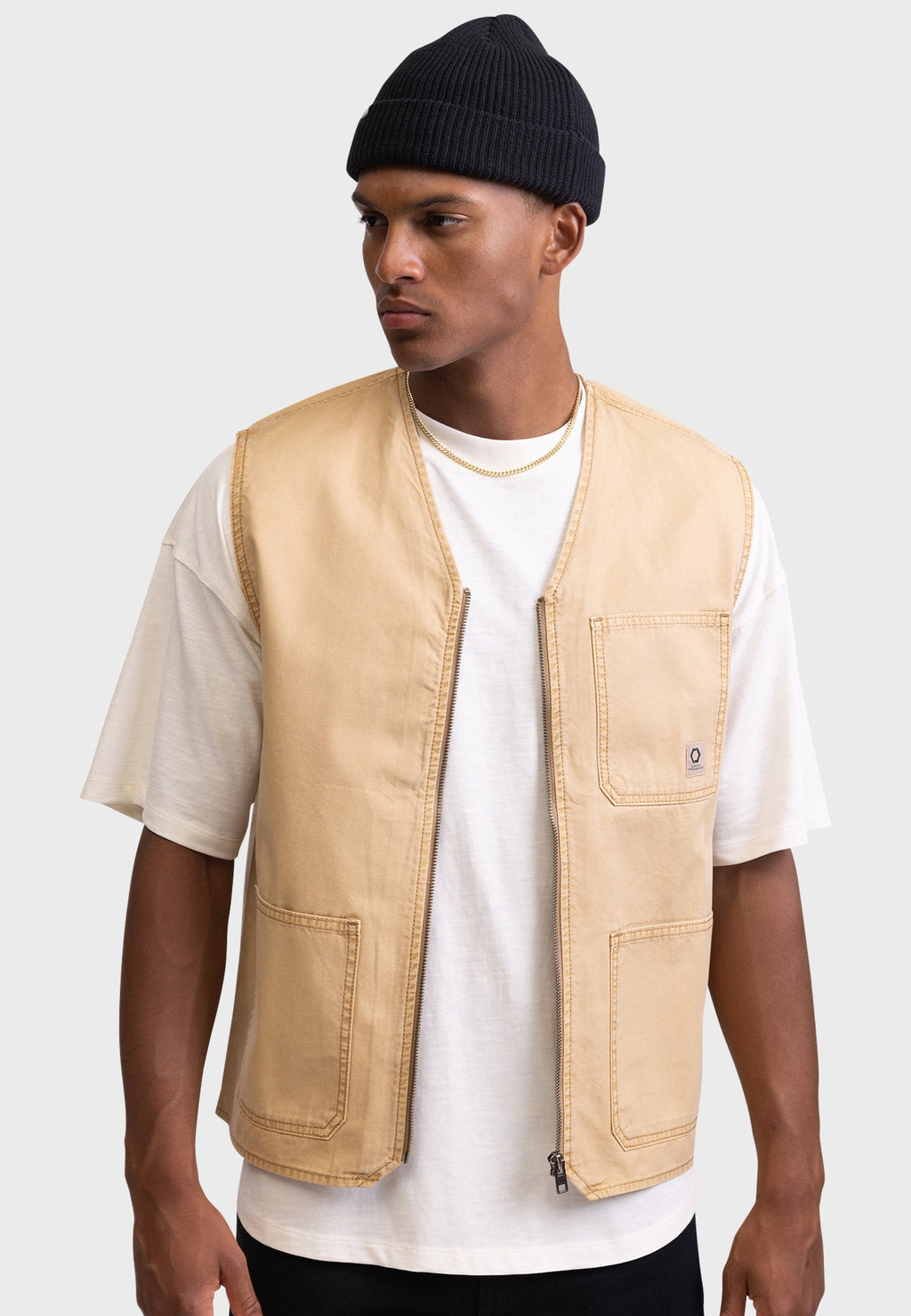 Redefined Rebel JORDAN WAISTCOAT REGULAR FIT