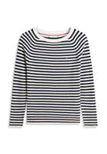 FINE KNIT BOAT NECK JUMPER Media 1