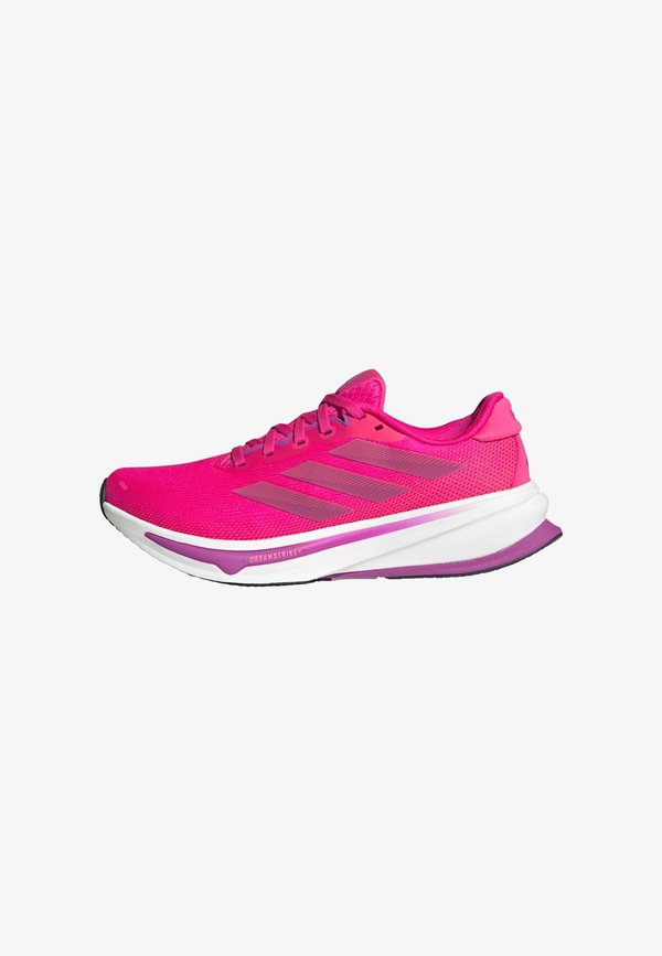adidas Performance SUPERNOVA RISE 2 - Road running shoes - shock pink   purple burst   lucid pink