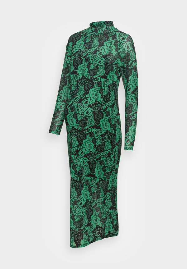 Glamorous Bloom LONG SLEEVE MIDI DRESS