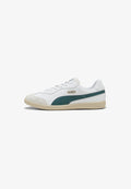 Puma KING 21 IT UNISEX - Indoor football boots - white-emerald ice-sugared almond