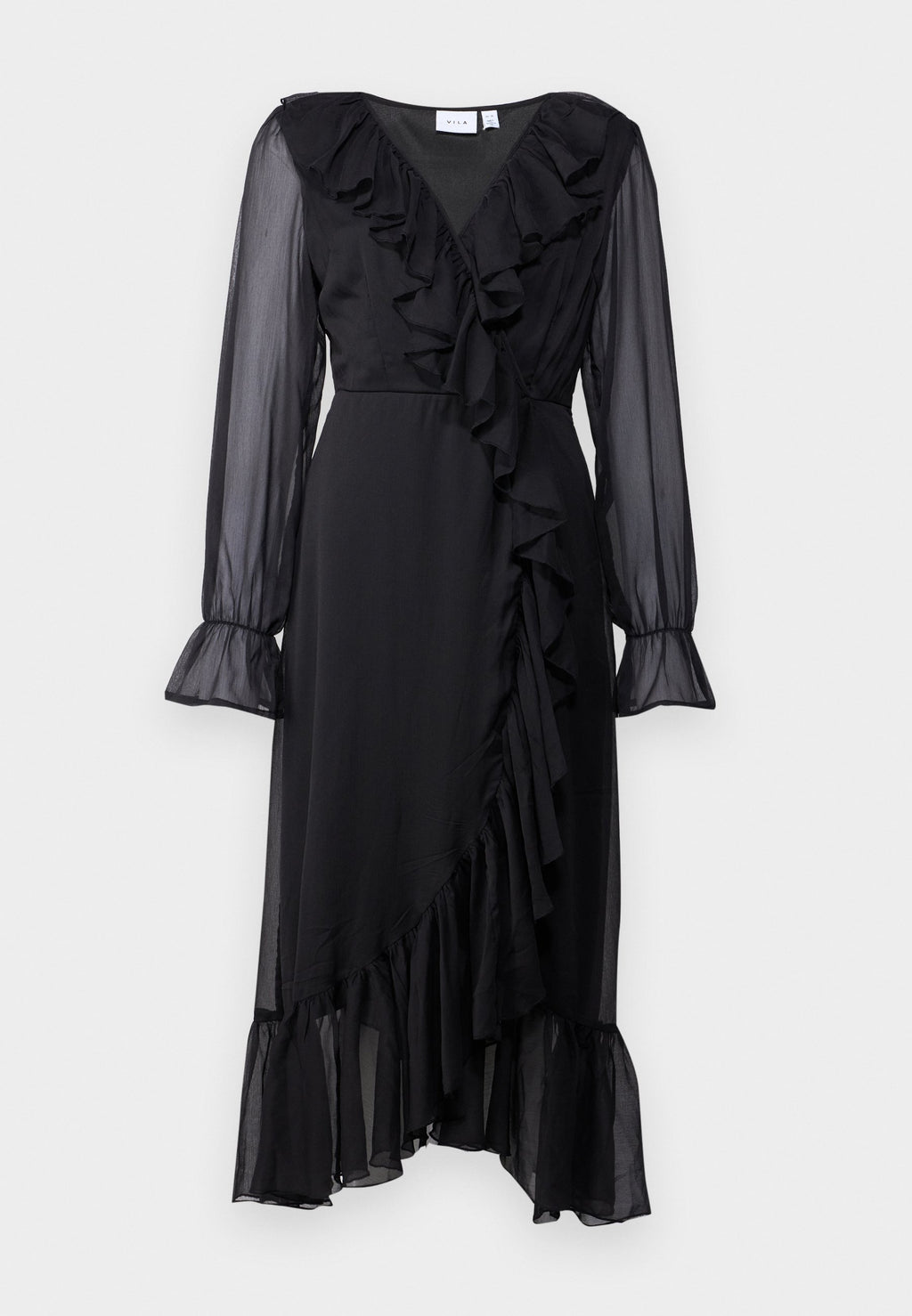 VILA VIODA MAXI FRILL DRESS