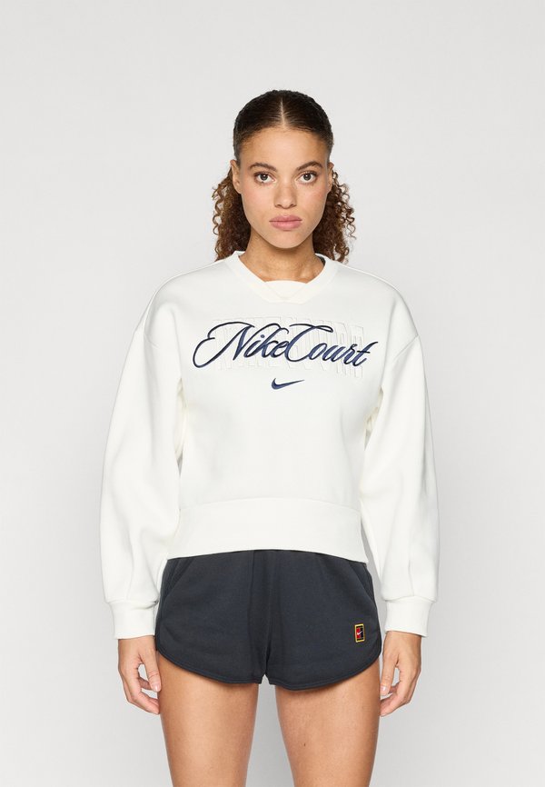 Nike Performance NIKECOURT - Sweatshirt - sail/midnight navy