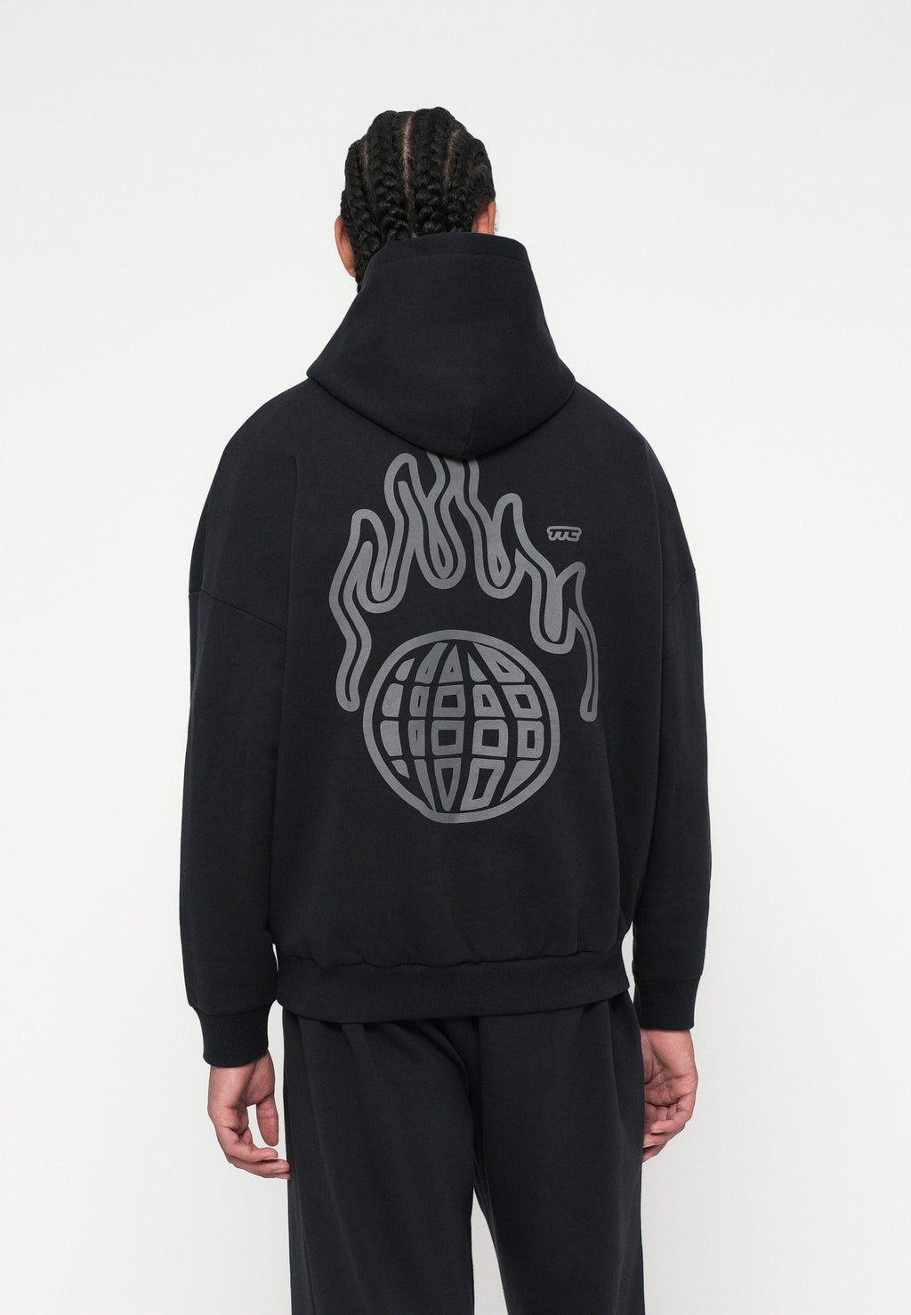 The Tracksuit Club HOODIE GLOBE UNISEX