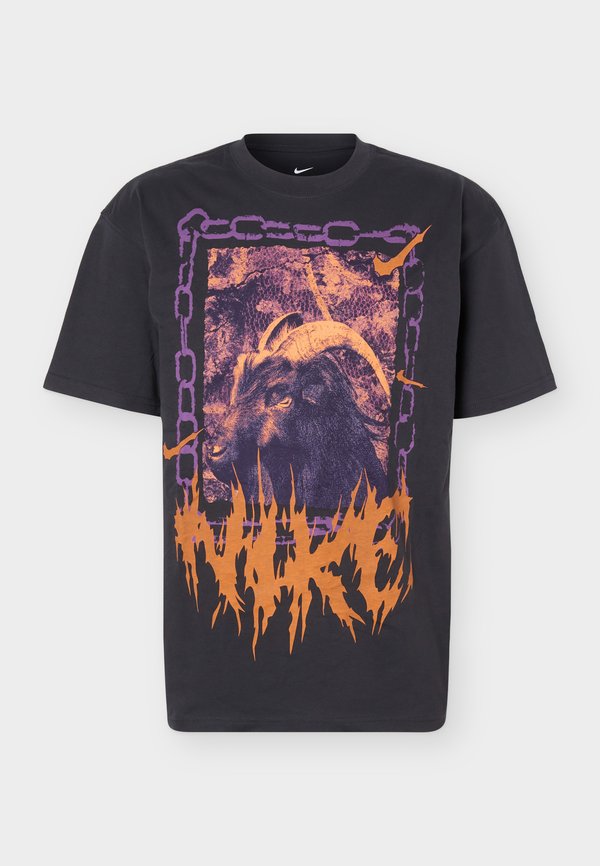 Nike Performance TEE M90 LOOSE - Print T-shirt - off noir