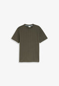 TOM TAILOR Basic T-shirt - deep leaf green